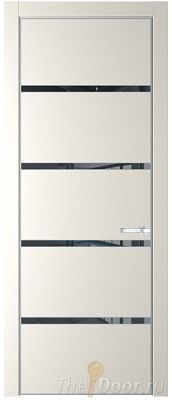 Дверь Profil Doors 23PE цвет Перламутр белый кромка Серебро стекло Зеркало Grey Дверь Profil Doors 23PE цвет Перламутр белый кромка Серебро стекло Зеркало Grey