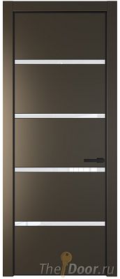 Дверь Profil Doors 23PE цвет Перламутр бронза кромка Черный матовый RAL9005 стекло Lacobel лак Классик Дверь Profil Doors 23PE цвет Перламутр бронза кромка Черный матовый RAL9005 стекло Lacobel лак Классик
