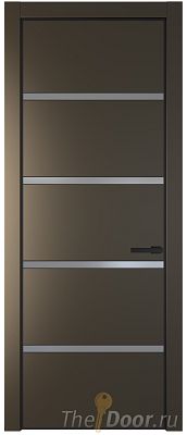 Дверь Profil Doors 23PE цвет Перламутр бронза кромка Черный матовый RAL9005 стекло Lacobel Серебро Матлак Дверь Profil Doors 23PE цвет Перламутр бронза кромка Черный матовый RAL9005 стекло Lacobel Серебро Матлак