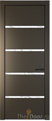 Дверь Profil Doors 23PE цвет Перламутр бронза кромка Черный матовый RAL9005 стекло Нефи белый узор серебро Дверь Profil Doors 23PE цвет Перламутр бронза кромка Черный матовый RAL9005 стекло Нефи белый узор серебро
