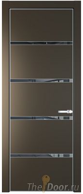 Дверь Profil Doors 23PE цвет Перламутр бронза кромка Серебро стекло Зеркало Grey Дверь Profil Doors 23PE цвет Перламутр бронза кромка Серебро стекло Зеркало Grey