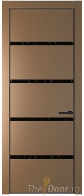 Дверь Profil Doors 23PE цвет Перламутр золото кромка Черный матовый RAL9005 стекло Неро мрамор Дверь Profil Doors 23PE цвет Перламутр золото кромка Черный матовый RAL9005 стекло Неро мрамор