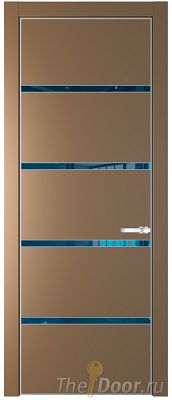 Дверь Profil Doors 23PE цвет Перламутр золото кромка Серебро стекло Зеркало Blue Дверь Profil Doors 23PE цвет Перламутр золото кромка Серебро стекло Зеркало Blue
