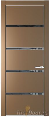 Дверь Profil Doors 23PE цвет Перламутр золото кромка Серебро стекло Зеркало Grey Дверь Profil Doors 23PE цвет Перламутр золото кромка Серебро стекло Зеркало Grey