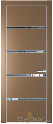 Дверь Profil Doors 23PE цвет Перламутр золото кромка Серебро стекло Зеркало Дверь Profil Doors 23PE цвет Перламутр золото кромка Серебро стекло Зеркало