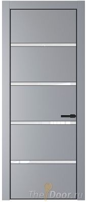 Дверь Profil Doors 23PE цвет Смоки (RAL 870-02) кромка Черный матовый RAL9005 стекло Lacobel лак Классик Дверь Profil Doors 23PE цвет Смоки (RAL 870-02) кромка Черный матовый RAL9005 стекло Lacobel лак Классик