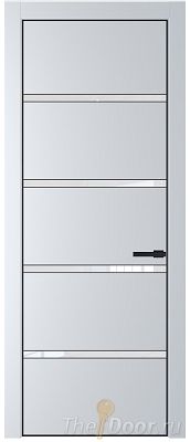 Дверь Profil Doors 23PE цвет Вайт (RAL 110 96 02) кромка Черный матовый RAL9005 стекло Lacobel лак Классик Дверь Profil Doors 23PE цвет Вайт (RAL 110 96 02) кромка Черный матовый RAL9005 стекло Lacobel лак Классик
