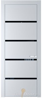 Дверь Profil Doors 23PE цвет Вайт (RAL 110 96 02) кромка Серебро стекло Lacobel Черный лак Дверь Profil Doors 23PE цвет Вайт (RAL 110 96 02) кромка Серебро стекло Lacobel Черный лак