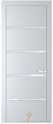 Дверь Profil Doors 23PE цвет Вайт (RAL 110 96 02) кромка Серебро стекло Lacobel лак Классик Дверь Profil Doors 23PE цвет Вайт (RAL 110 96 02) кромка Серебро стекло Lacobel лак Классик