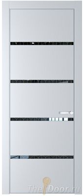 Дверь Profil Doors 23PE цвет Вайт (RAL 110 96 02) кромка Серебро стекло Лоран узор золото Дверь Profil Doors 23PE цвет Вайт (RAL 110 96 02) кромка Серебро стекло Лоран узор золото
