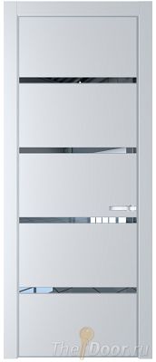 Дверь Profil Doors 23PE цвет Вайт (RAL 110 96 02) кромка Серебро стекло Зеркало Дверь Profil Doors 23PE цвет Вайт (RAL 110 96 02) кромка Серебро стекло Зеркало