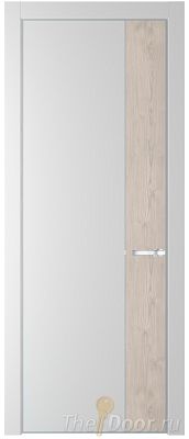 Дверь Profil Doors 24PE цвет Крем Вайт (RAL 120-02) кромка Серебро вставка Каштан Светлый Дверь Profil Doors 24PE цвет Крем Вайт (RAL 120-02) кромка Серебро вставка Каштан Светлый