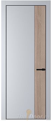 Дверь Profil Doors 24PE цвет Лайт Грей (RAL 870-01) кромка Черный матовый RAL9005 вставка Дуб Сонома Дверь Profil Doors 24PE цвет Лайт Грей (RAL 870-01) кромка Черный матовый RAL9005 вставка Дуб Сонома