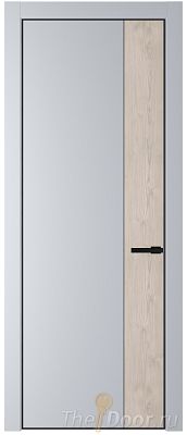 Дверь Profil Doors 24PE цвет Лайт Грей (RAL 870-01) кромка Черный матовый RAL9005 вставка Каштан Светлый Дверь Profil Doors 24PE цвет Лайт Грей (RAL 870-01) кромка Черный матовый RAL9005 вставка Каштан Светлый