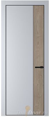 Дверь Profil Doors 24PE цвет Лайт Грей (RAL 870-01) кромка Черный матовый RAL9005 вставка Каштан Темный Дверь Profil Doors 24PE цвет Лайт Грей (RAL 870-01) кромка Черный матовый RAL9005 вставка Каштан Темный