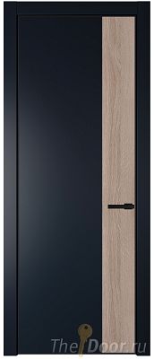 Дверь Profil Doors 24PE цвет Нэви Блу (RAL 7016) кромка Черный матовый RAL9005 вставка Дуб Сонома Дверь Profil Doors 24PE цвет Нэви Блу (RAL 7016) кромка Черный матовый RAL9005 вставка Дуб Сонома