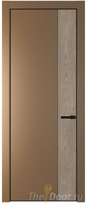 Дверь Profil Doors 24PE цвет Перламутр золото кромка Черный матовый RAL9005 вставка Каштан Темный Дверь Profil Doors 24PE цвет Перламутр золото кромка Черный матовый RAL9005 вставка Каштан Темный