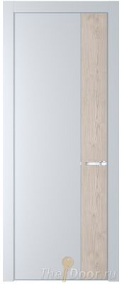 Дверь Profil Doors 24PE цвет Вайт (RAL 110 96 02) кромка Серебро вставка Каштан Светлый Дверь Profil Doors 24PE цвет Вайт (RAL 110 96 02) кромка Серебро вставка Каштан Светлый