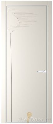 Дверь Profil Doors 25PE цвет Перламутр белый кромка Серебро Дверь Profil Doors 25PE цвет Перламутр белый кромка Серебро