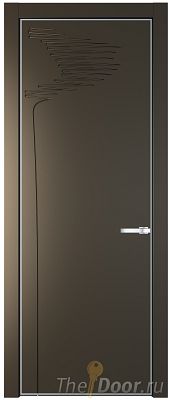Дверь Profil Doors 25PE цвет Перламутр бронза кромка Серебро Дверь Profil Doors 25PE цвет Перламутр бронза кромка Серебро