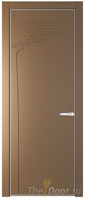 Дверь Profil Doors 25PE цвет Перламутр золото кромка Серебро Дверь Profil Doors 25PE цвет Перламутр золото кромка Серебро