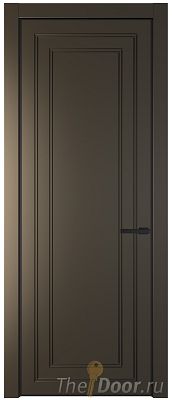 Дверь Profil Doors 26PE цвет Перламутр бронза кромка Черный матовый RAL9005