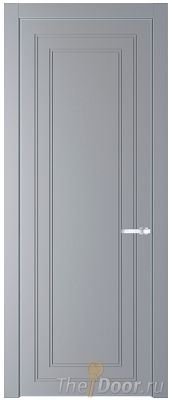 Дверь Profil Doors 26PE цвет Смоки (RAL 870-02) кромка Серебро Дверь Profil Doors 26PE цвет Смоки (RAL 870-02) кромка Серебро