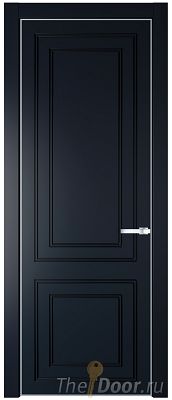 Дверь Profil Doors 27PE цвет Нэви Блу (RAL 7016) кромка Серебро Дверь Profil Doors 27PE цвет Нэви Блу (RAL 7016) кромка Серебро