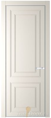 Дверь Profil Doors 27PE цвет Перламутр белый кромка Серебро Дверь Profil Doors 27PE цвет Перламутр белый кромка Серебро