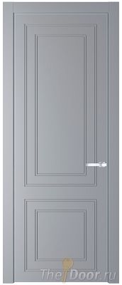 Дверь Profil Doors 27PE цвет Смоки (RAL 870-02) кромка Серебро Дверь Profil Doors 27PE цвет Смоки (RAL 870-02) кромка Серебро