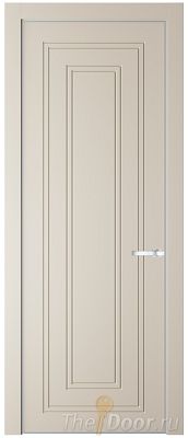 Дверь Profil Doors 28PE цвет Кремовая Магнолия (RAL 120-04) кромка Серебро
