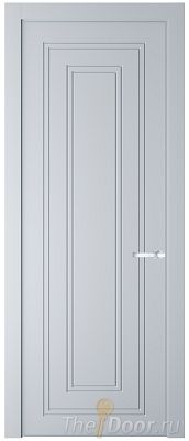 Дверь Profil Doors 28PE цвет Лайт Грей (RAL 870-01) кромка Серебро