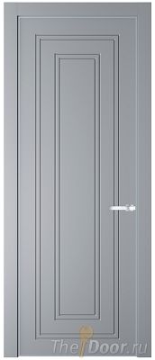 Дверь Profil Doors 28PE цвет Смоки (RAL 870-02) кромка Серебро Дверь Profil Doors 28PE цвет Смоки (RAL 870-02) кромка Серебро