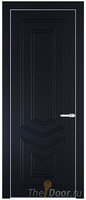 Дверь Profil Doors 29PE цвет Нэви Блу (RAL 7016) кромка Серебро Дверь Profil Doors 29PE цвет Нэви Блу (RAL 7016) кромка Серебро