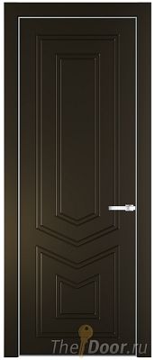 Дверь Profil Doors 29PE цвет Перламутр бронза кромка Серебро