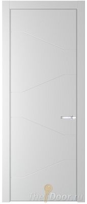 Дверь Profil Doors 2PE цвет Крем Вайт (RAL 120-02) кромка Серебро Дверь Profil Doors 2PE цвет Крем Вайт (RAL 120-02) кромка Серебро