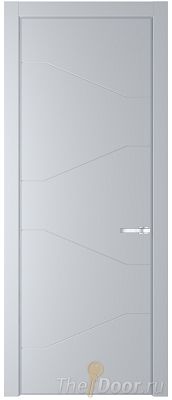 Дверь Profil Doors 2PE цвет Лайт Грей (RAL 870-01) кромка Серебро Дверь Profil Doors 2PE цвет Лайт Грей (RAL 870-01) кромка Серебро