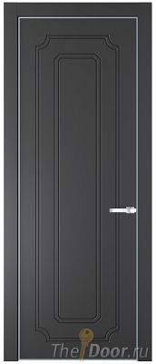 Дверь Profil Doors 30PE цвет Графит (Pantone 425С) кромка Серебро Дверь Profil Doors 30PE цвет Графит (Pantone 425С) кромка Серебро
