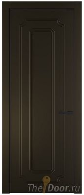 Дверь Profil Doors 30PE цвет Перламутр бронза кромка Черный матовый RAL9005
