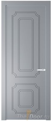 Дверь Profil Doors 31PE цвет Смоки (RAL 870-02) кромка Серебро Дверь Profil Doors 31PE цвет Смоки (RAL 870-02) кромка Серебро