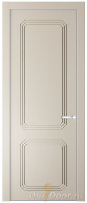 Дверь Profil Doors 33PE цвет Кремовая Магнолия (RAL 120-04) кромка Серебро Дверь Profil Doors 33PE цвет Кремовая Магнолия (RAL 120-04) кромка Серебро