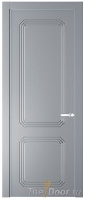 Дверь Profil Doors 33PE цвет Смоки (RAL 870-02) кромка Серебро Дверь Profil Doors 33PE цвет Смоки (RAL 870-02) кромка Серебро