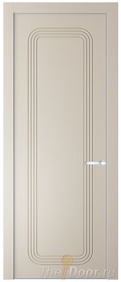 Дверь Profil Doors 34PE цвет Кремовая Магнолия (RAL 120-04) кромка Серебро Дверь Profil Doors 34PE цвет Кремовая Магнолия (RAL 120-04) кромка Серебро