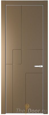 Дверь Profil Doors 3PE цвет Перламутр золото кромка Серебро Дверь Profil Doors 3PE цвет Перламутр золото кромка Серебро