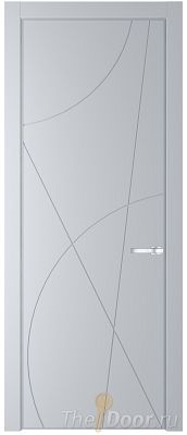 Дверь Profil Doors 4PE цвет Лайт Грей (RAL 870-01) кромка Серебро Дверь Profil Doors 4PE цвет Лайт Грей (RAL 870-01) кромка Серебро