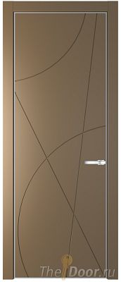 Дверь Profil Doors 4PE цвет Перламутр золото кромка Серебро Дверь Profil Doors 4PE цвет Перламутр золото кромка Серебро