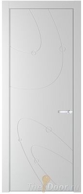 Дверь Profil Doors 5PE цвет Крем Вайт (RAL 120-02) кромка Серебро Дверь Profil Doors 5PE цвет Крем Вайт (RAL 120-02) кромка Серебро