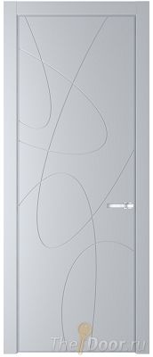 Дверь Profil Doors 6PE цвет Лайт Грей (RAL 870-01) кромка Серебро Дверь Profil Doors 6PE цвет Лайт Грей (RAL 870-01) кромка Серебро