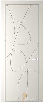Дверь Profil Doors 6PE цвет Перламутр белый кромка Серебро Дверь Profil Doors 6PE цвет Перламутр белый кромка Серебро