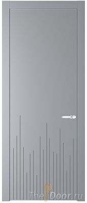 Дверь Profil Doors 7PE цвет Смоки (RAL 870-02) кромка Серебро Дверь Profil Doors 7PE цвет Смоки (RAL 870-02) кромка Серебро
